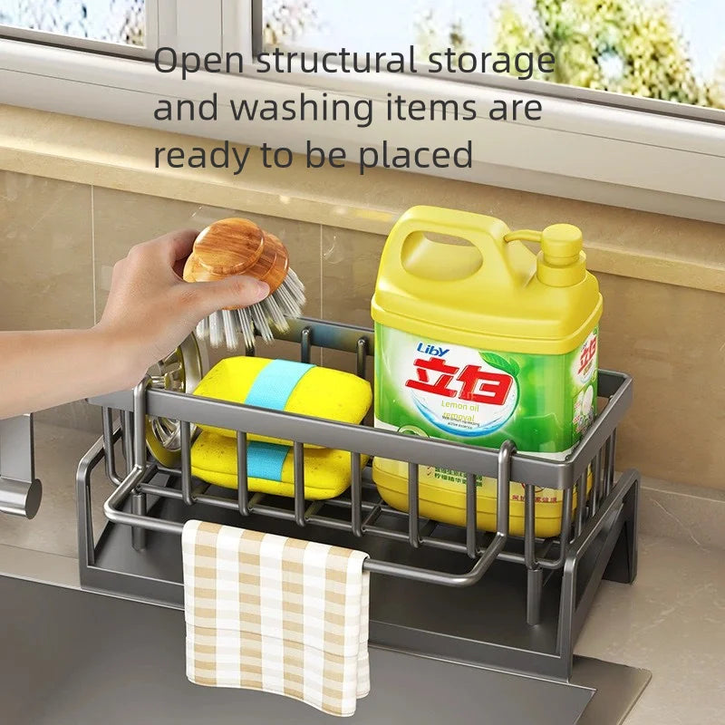 Kitchen Sink Spice Organizer Shelf